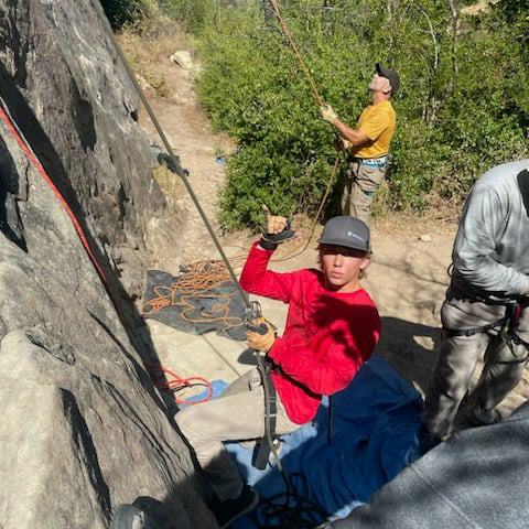 Rock climbing 1