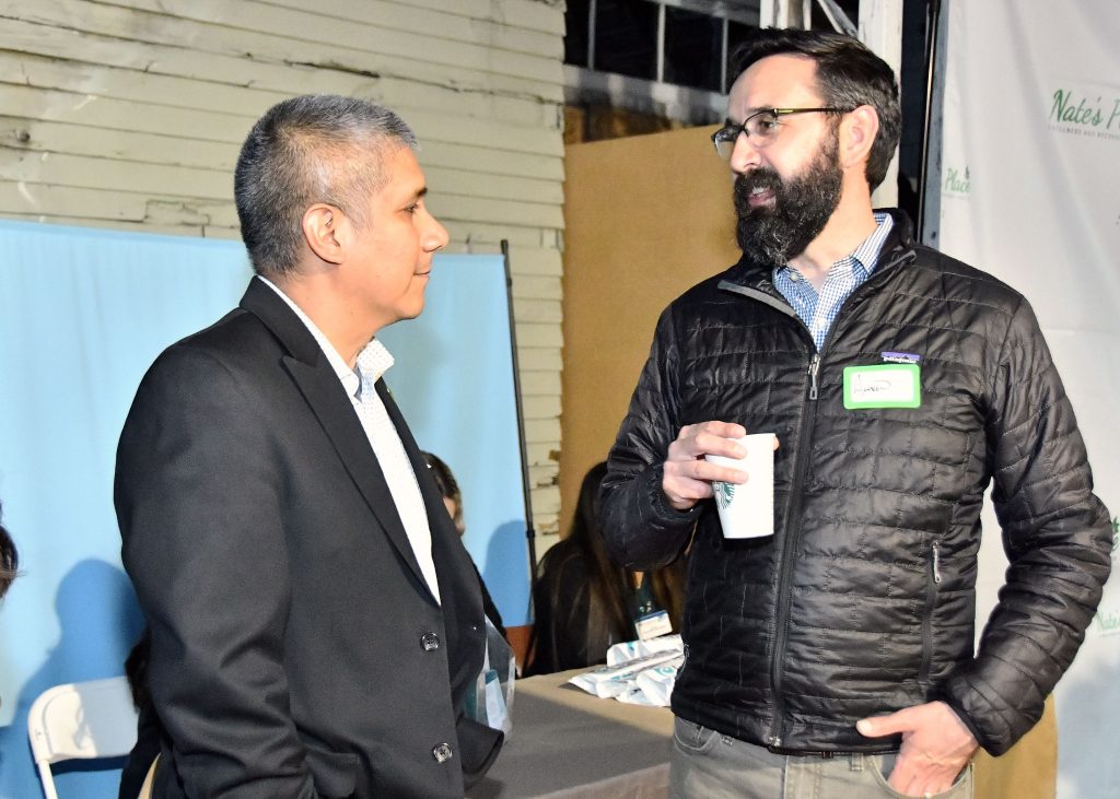 Councilman Gabe Teran And Philanthropy Specialist, Andrew Peaker