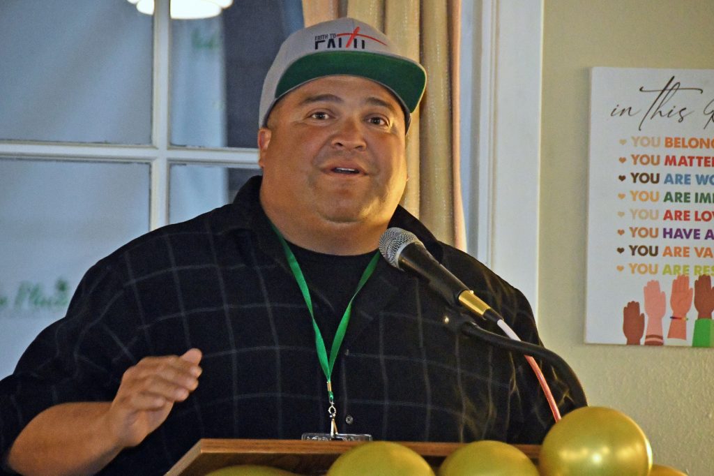 Jon Cesario Gave An Impassioned Speach