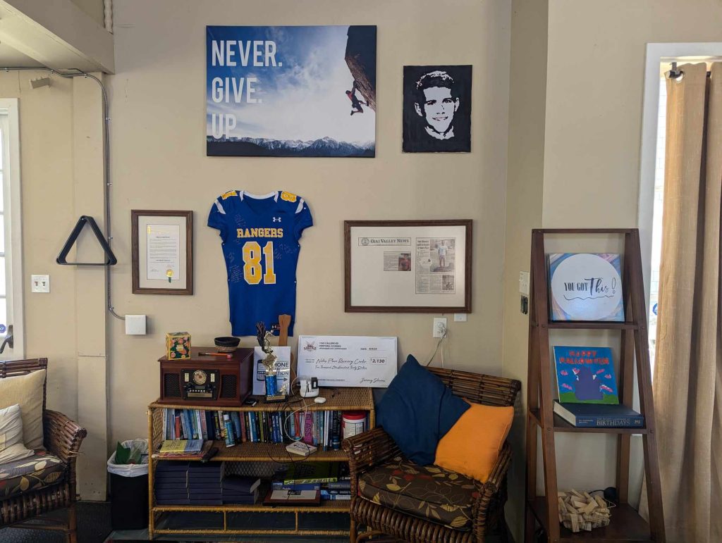 NATE ALWAYS SAID NEVER GIVE UP